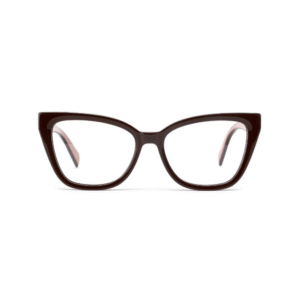 Soft Cat-Eye / Rounded Square: A feminine frame with gently lifted outer corners