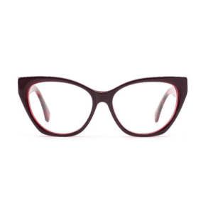 Feminine Cat-Eye: A distinctly lifted outer corner combined with a rounded lens shape